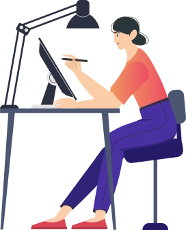 online art girl